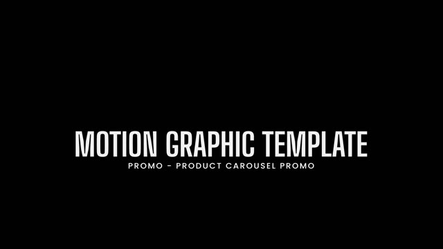 Reels Product Carousel Promo After Effects Template