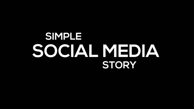 Simple Social Media Story