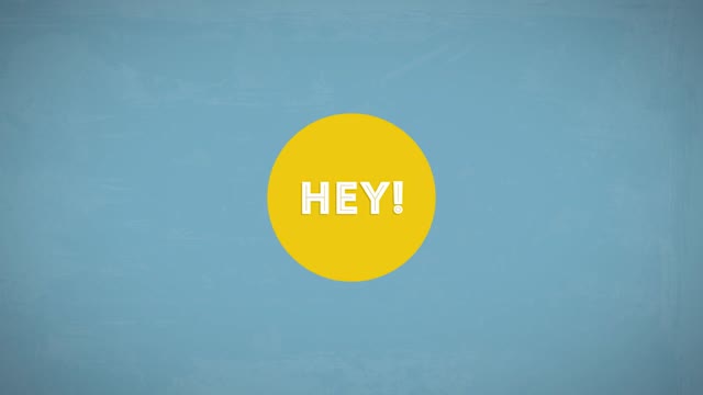 Kinetic Typography With Animated Shapes