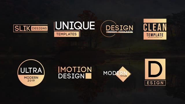 Trendy Motion Titles