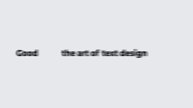 Typography Set Of Modern Titles