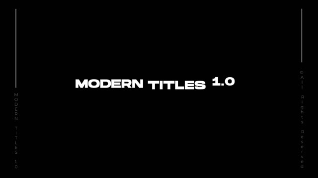 Modern Titles 20 Mogrt
