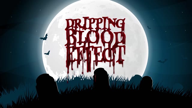 Dripping Blood Effect