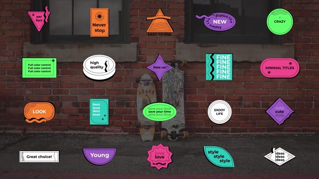 Minimal Titles For After Effects