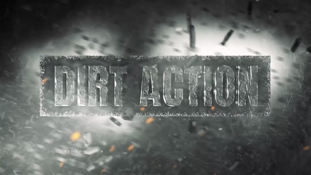 Dirt Action Title Design