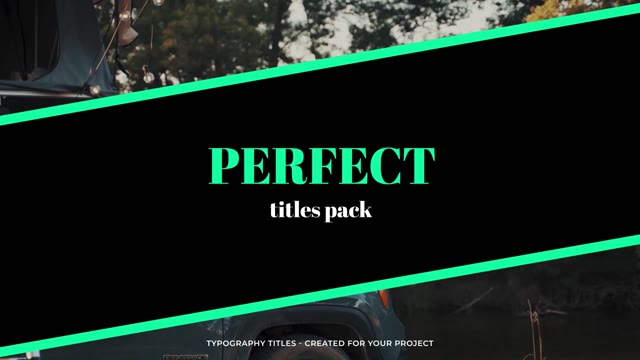 Typography Titles V1 After Effects