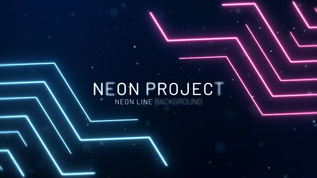 Neon Titles Opener