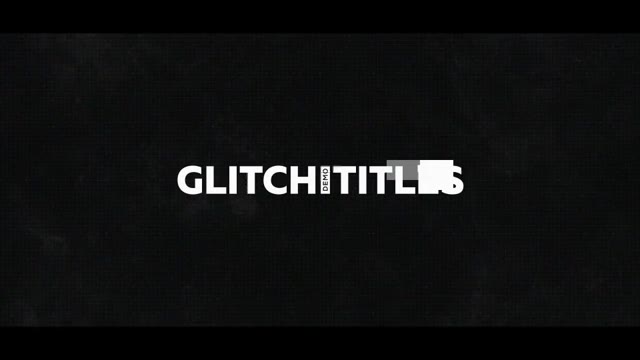 Glitch Titles Pack 20