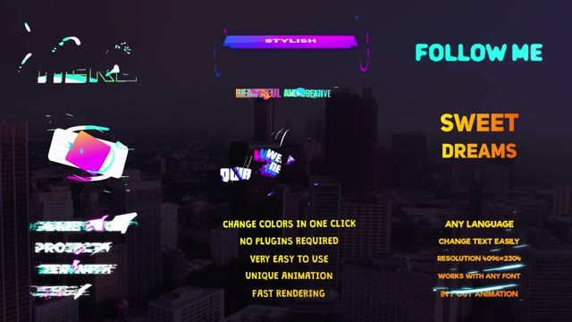 Creative Gradient Titles After Effects