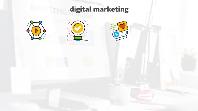 Digital Marketing Flat Animated Icons