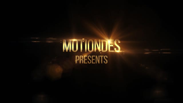 Cinematic Title Trailer Gold Silver