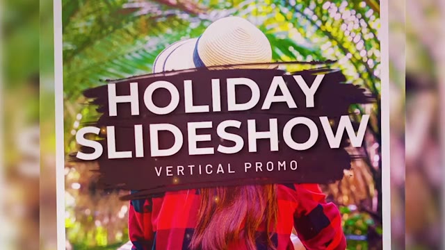 Vertical Holiday Slideshow