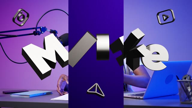 3D Text Promo Opener