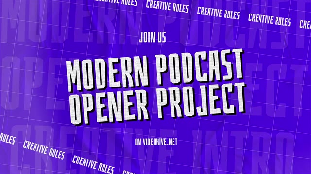 Modern Podcast Promo