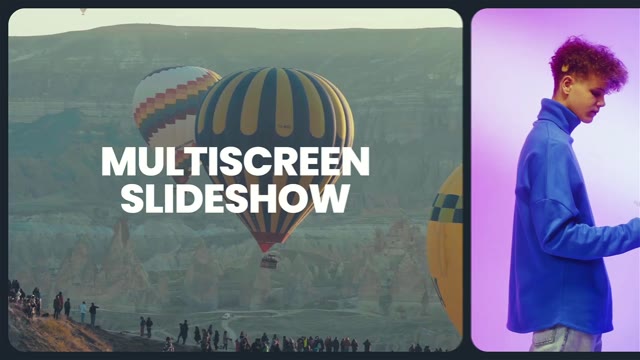 Seamless Multiscreen Slideshow