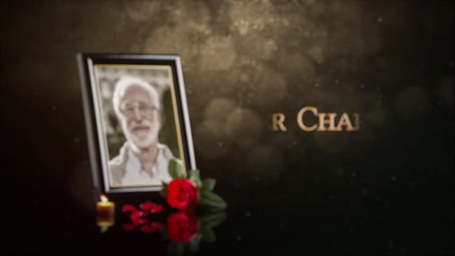 Funeral Memorial Card Slide