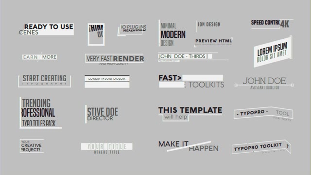 Lower Thirds Pack