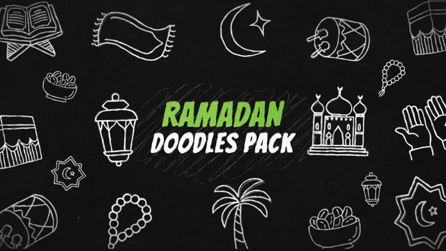 Ramadan Doodles Pack