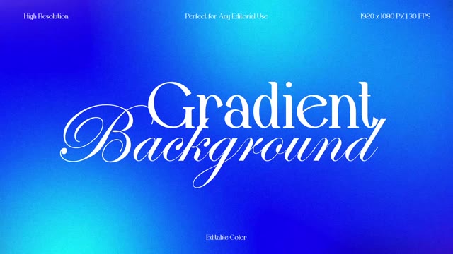 Gradient Background Pack For After Effects