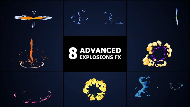 Advanced Explosions Fx After Effects
