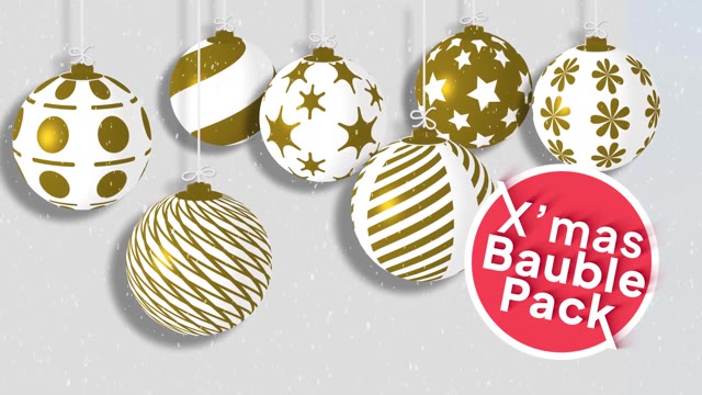 Christmas Bauble Template With Merry Christmas Vertical Animated Greeting Card
