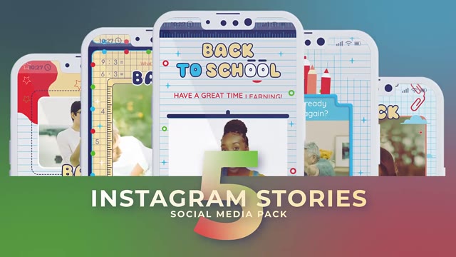 Back To School Education Instagram Vertical Stories