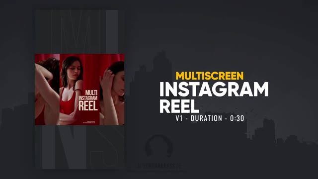 Multiscreen Instagram Reel