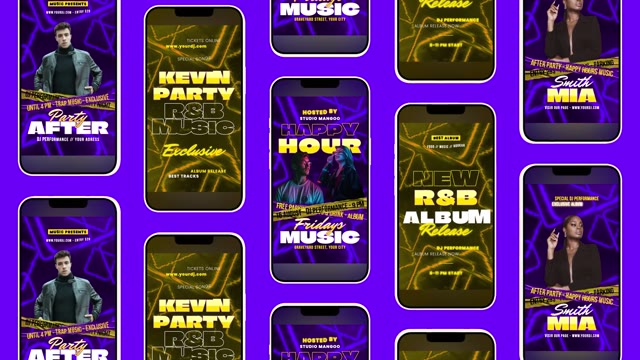 Promo Party Instagram Stories