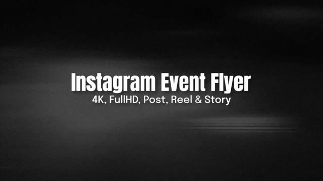 Instagram Event Flyer