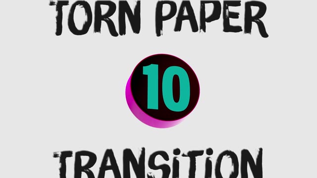 Torn Paper Transition