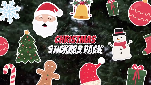 Christmas Stickers Pack