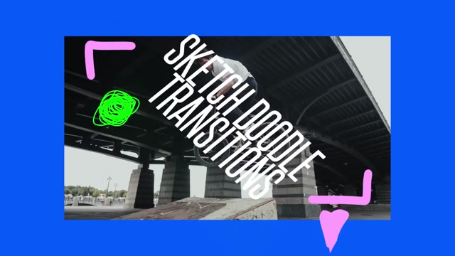 Colorful Doodles Transitions