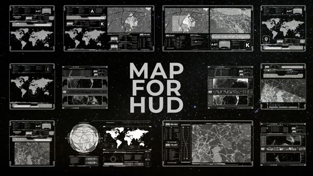 Map For Hud For After Effects