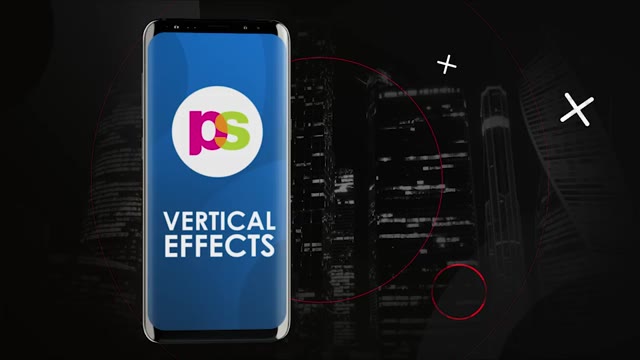 Vertical Chromatic Glow Effects After Effects
